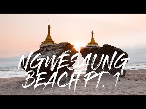 2 Minute Daily Travel Vlog || Myanmar - Ngwesaung Beach Pt. 1