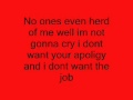 The job hawk Nelson Lyrics