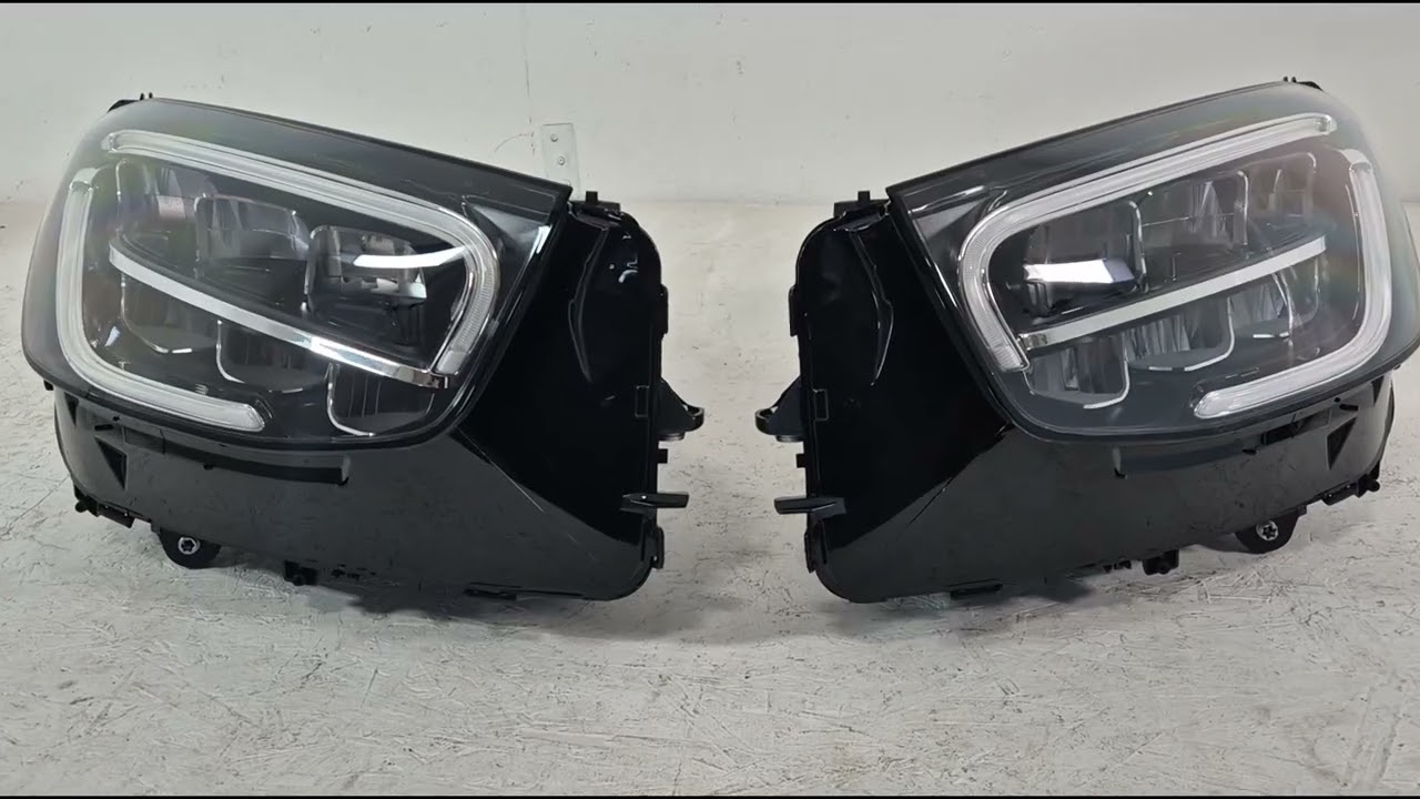 Mercedes GLC X253 2015–2022 LED-etajovalot High Performance (2 kpl, ohjainyksiköillä) Video 1