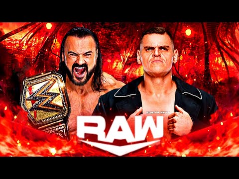 Gunther "The Career Killer" vs. Drew Mcintyre WWE Raw Netflix 10 Feb 2026 - FULL MATCH 