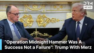 Trump Boasts: “Operation Midnight Hammer – Everything Knocked Out!” | DRM News | AC1F