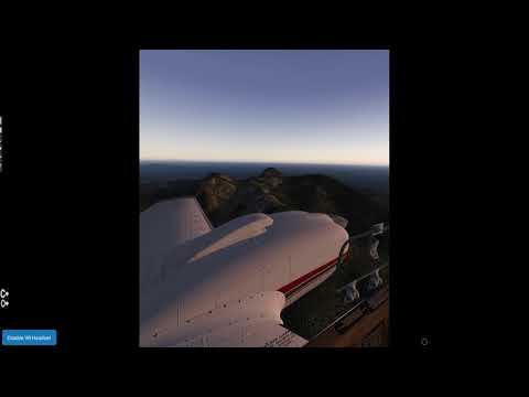 Taming the Beast on Martinique__X-Plane 11 VR