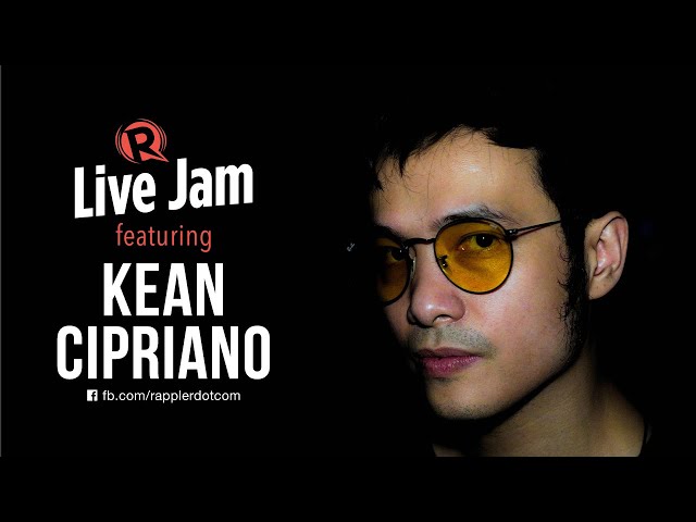 [WATCH] Rappler Live Jam: Kean Cipriano