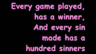 A Hundred Sinners The Feeling Lyrics- Come And Get It