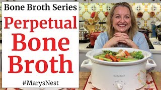 How to Make Perpetual Beef Bone Broth - Reuse Beef Bones for Endless Broth
