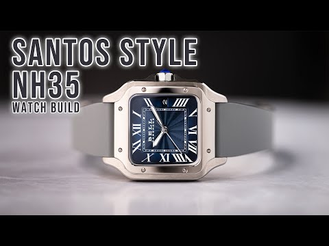 How to BUILD YOUR OWN Santos Style Watch!