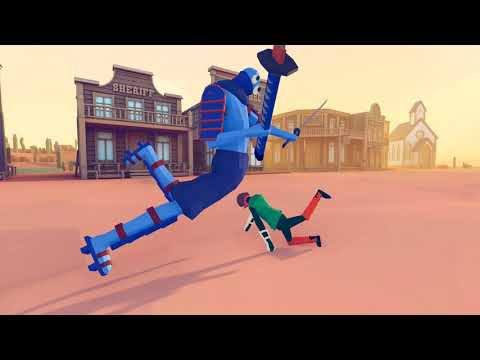 Outlaw Samurai vs Every Faction #2 - TABS MODS GAMEPLAY