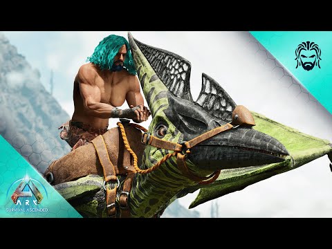 Finally Taking to the Skies with a Pteranodon! - ARK Survival Ascended [E13]