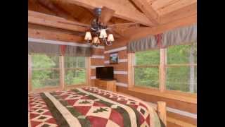 preview picture of video 'Appalachian Escape luxury log cabin near Gatlinburg, Tennessee'
