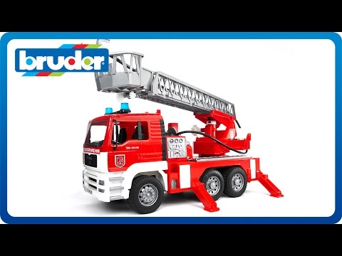 Man Fire Engine with Water Pump, and Light Sound Module