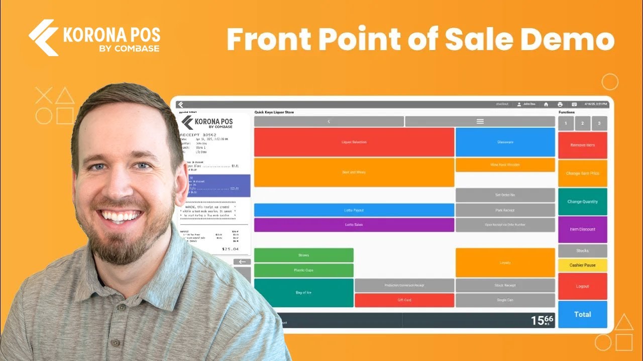 Retail Point of Sale Demo for KORONA POS - Part 1