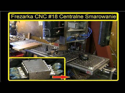 Frezarka CNC Kolumnowa #18 Centralne Smarowanie; zdejmuje Głowice / Wrzeciono; rozwiązanie konkursu
