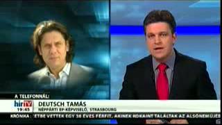 Deutsch Tamás HírTV – 2014. október 22.