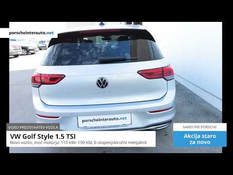 VW Golf Style 1 5 TSI   PREDSTAVITEV VOZILA
