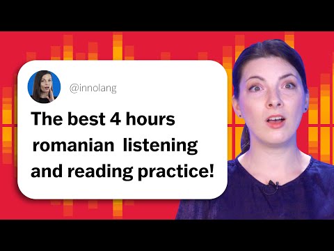 4 Hours of Listening and Reading Practice in Romanian