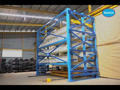 Automated Storage System for Bars/Pipes/ Tubes/Iron Rods by Metafold