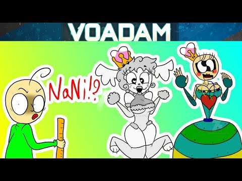 Ask Baldi Part 26 Baldi's Basics Comic Dubs With Principal, First Prizette, and Cloudette!