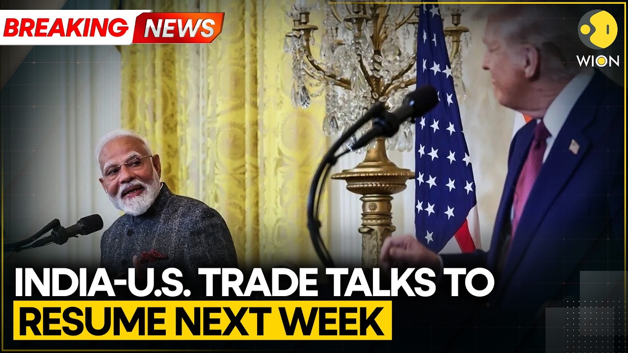 BREAKING: India-United States Trade Talks Set To Resume, Tariff Cuts In Focus Next Week | WION