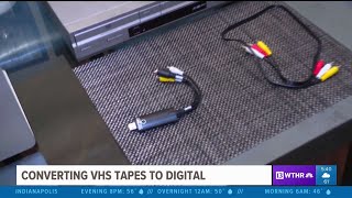 Converting VHS tapes to digital