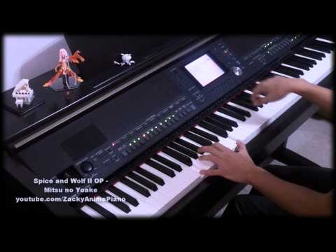 Spice and Wolf II OP - Mitsu no Yoake (蜜の夜明け) - (Extended TV size) Piano arrangement