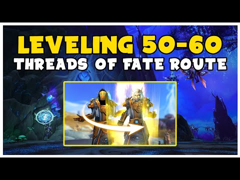 FAST & EASY Level 50-60 In 5-6 Hours - Shadowlands Lvlling Route | Patch 9.2.7