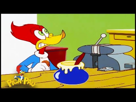 Capa de Pica-Pau em Português | Presa | Episódio Completo de Pica-Pau | Desenhos Animados