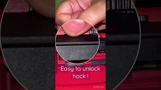 Did you forget your suitcase key? | How to unlock it? | Easy hack, works on all #hacks #shorts