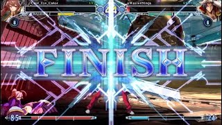 [BBCF2] - Kagura vs.Amane/Celica matches