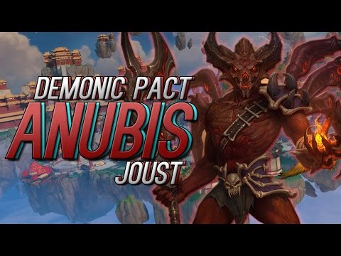 TIER 5 ANUBIS! (Anubis Build) Demonic Pact Anubis Joust Gameplay (SMITE)