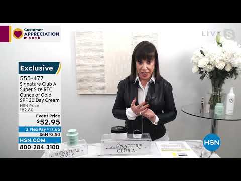 Signature Club A RTC Double Hyaluronic Gold Volumizing D...