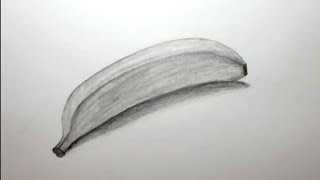 A banana drawing | Pencil drawing | Suna