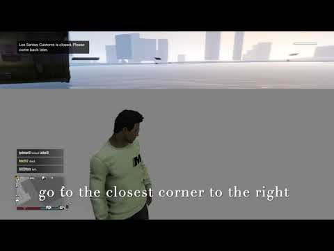 gta v los santos customs glitch