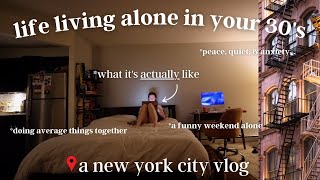 A *very ordinary* weekend ALONE living in New York City. A Vlog.