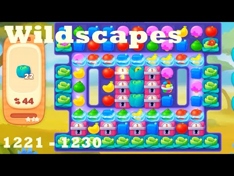 Wildscapes Level 1221 - 1230 HD Walkthrough | 3 - match game | gameplay | android | ios | pc | app
