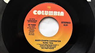 Quittin' Time , Mary Chapin Carpenter , 1990