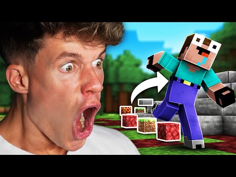 Minecraft, aber Ich bekomme JEDEN Block, über den ich LAUFE