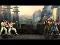 KOF Team Kyukugenryu Vs Team Ikari Ryo Robert Yuri Takuma VS Heidern Ralf Clark Leona