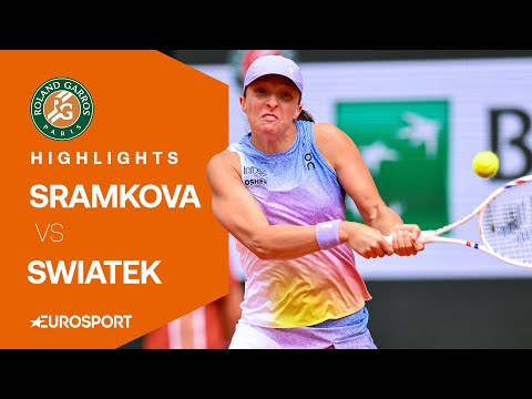 Rebecca Sramkova vs Iga Swiatek | Round 1 | French Open 2025 Highlights 🇫🇷