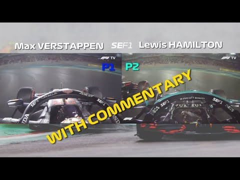 Verstappen vs Hamilton Abu Dhabi 2021 Last Lap Onboard Comparison w/ commentary