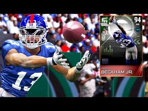 Madden 15 Ultimate Team Next Gen Gameplay - Odell Beckham @OBJ_3 Makes Guy Rage Quit! Beckham BEAST!
