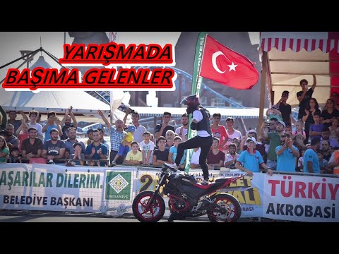 SON STUNT YARIŞMASINDA BAŞIMA GELENLER!! CBR250R STUNT ( MotoVlog #19 )