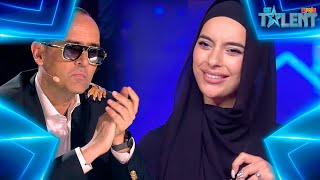 El RAP contra el RACISMO de esta cantante musulmana | Audiciones 5 | Got Talent España 7 (2021)