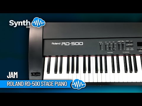 Roland RD-500 88-Key Digital Piano with weighted hammer-action keys, Black - includes Roland PB-450 bench image 18