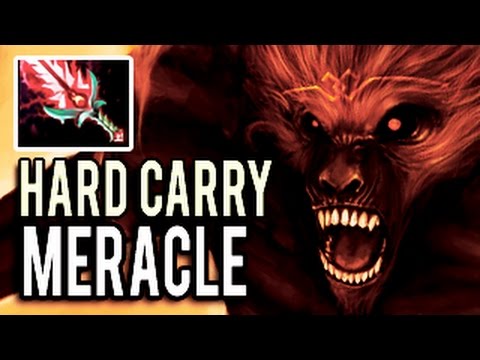 Monkey King 39 Kills Hard Carry by Meracle 7k MMR Intense Game 7.05 Dota 2