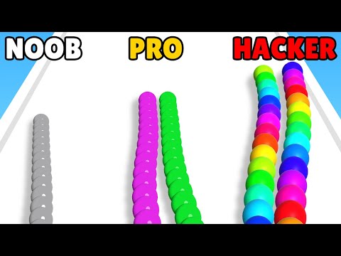 NOOB vs PRO vs HACKER in Snake Color! 04112022