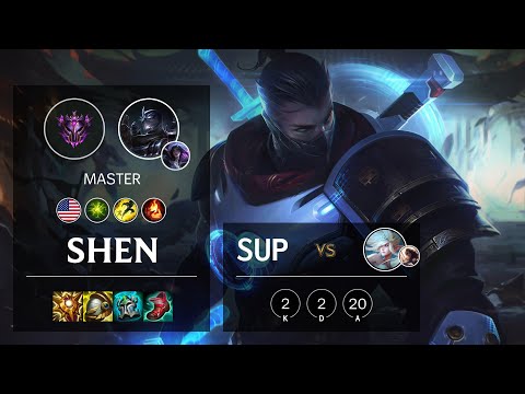 Shen Support vs Janna - NA Master Patch 11.19