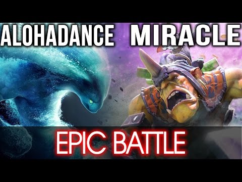 Dota 2 [Alohadance] Morphling vs [Miracle] Alchemist - Epic Battle