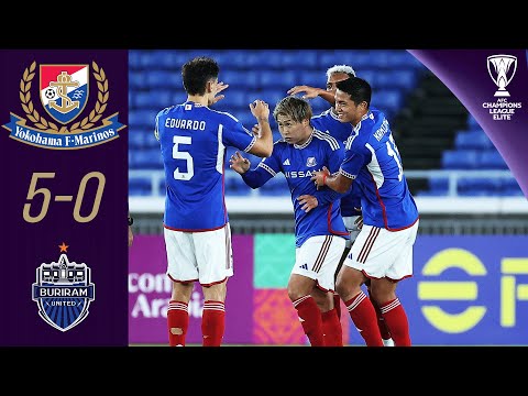 5-0 without any doubt | Yokohama FM (JPN) - Buriram (THA) | Highlights | AFC Champions Lea...