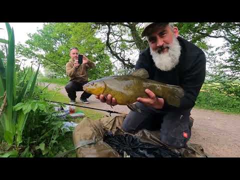 Evening back on the Tiverton canal.  Plus my new pb tench