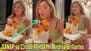 Download lagu KAGANAPAN sa Ika 23rd Birthday ni Andrea Brillantes mp3